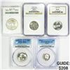 Image 1 : 1952-1999 Set (5) Misc Graded Coins -
