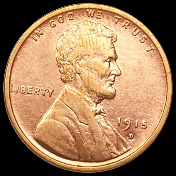1915-D RD Wheat Cent UNCIRCULATED