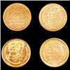 Image 2 : (4) Wheat Cents UNCIRCULATED