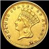 Image 1 : 1862 Rare Gold Dollar CLOSELY UNCIRCULATED