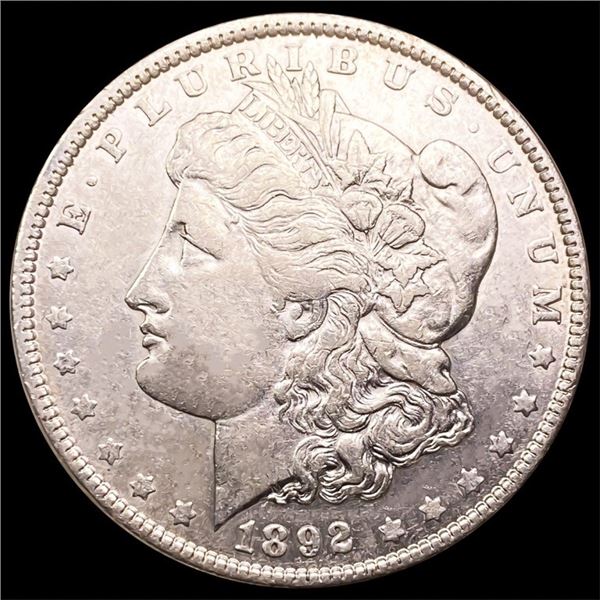 1892 Morgan Silver Dollar CLOSELY UNCIRCULATED