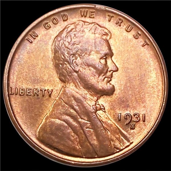 1931-S Wheat Cent UNCIRCULATED