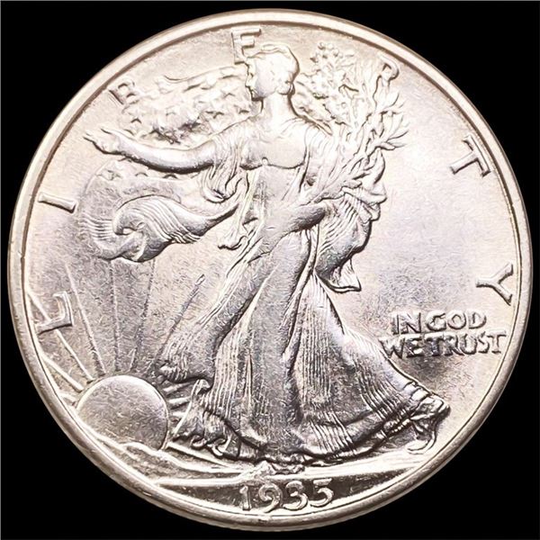1935-D Walking Liberty Half Dollar CLOSELY