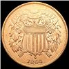 Image 1 : 1864 RD Two Cent Piece UNCIRCULATED