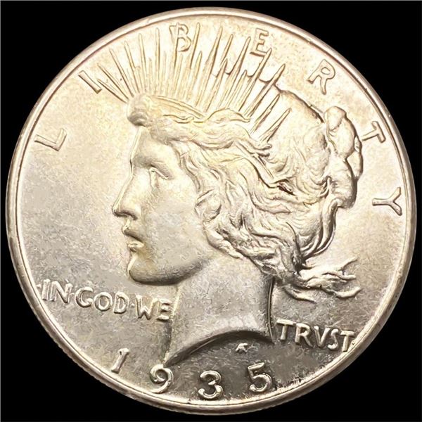 1935 Silver Peace Dollar UNCIRCULATED