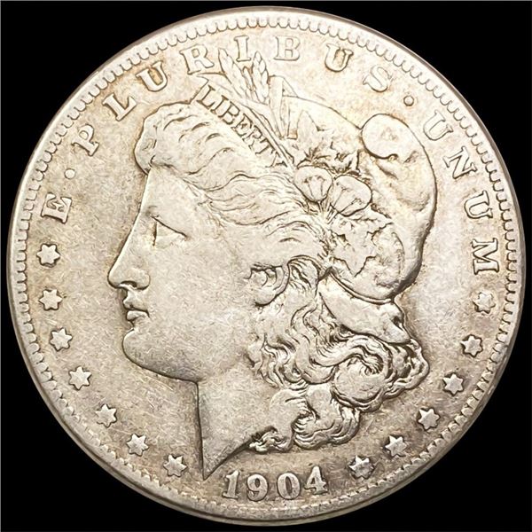 1904-S Morgan Silver Dollar NICELY CIRCULATED