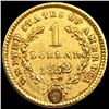 Image 2 : 1852 Rare Gold Dollar ABOUT UNCIRCULATED
