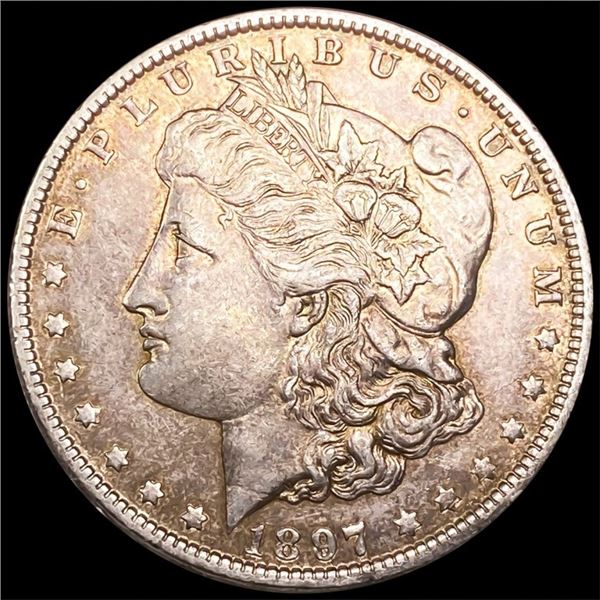 1897-O Morgan Silver Dollar NEARLY UNCIRCULATED