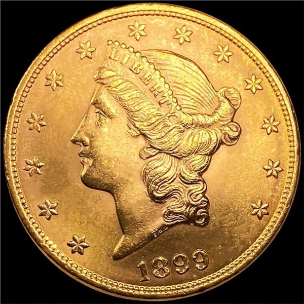1899 $20 Gold Double Eagle UNCIRCULATED