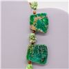 Image 2 : Green Sediment Impression Jasper Collar Necklace