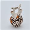 Image 2 : Acoma Pottery Figural Wedding Vase by R. Leno