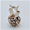 Image 3 : Acoma Pottery Figural Wedding Vase by R. Leno