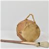 Image 5 : Native American Cochiti Hide & Log Drum w/ Beater