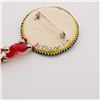 Image 7 : Kiowa Apache Beaded Pin by Richard Aitson