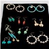 Image 1 : 10 Pairs of Assorted Earrings