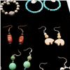 Image 5 : 10 Pairs of Assorted Earrings