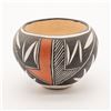 Image 2 : Acoma Polychrome Pottery Bowl by