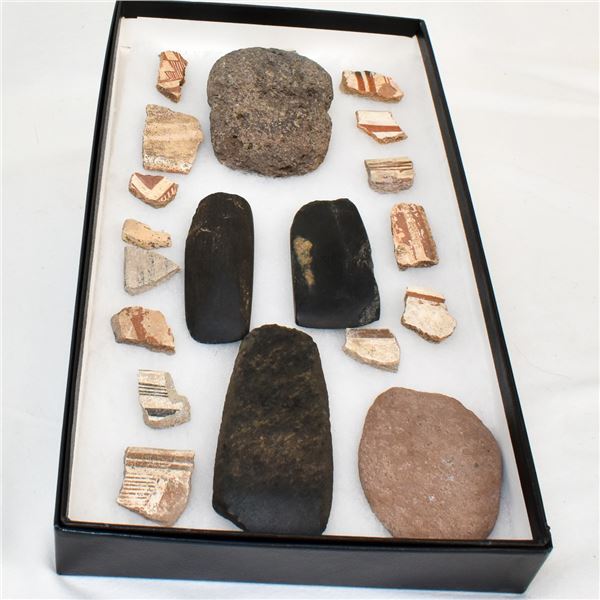 5 Prehistoric Native American Tools & Sherds