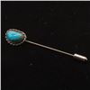 Image 1 : Navajo Sterling Turquoise Stick Pin