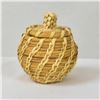 Image 2 : Tohono O'odham Lidded Basket by Vicki Mumesho