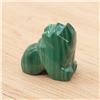 Image 1 : Zuni Malachite Bear Fetish by Hubert Quam