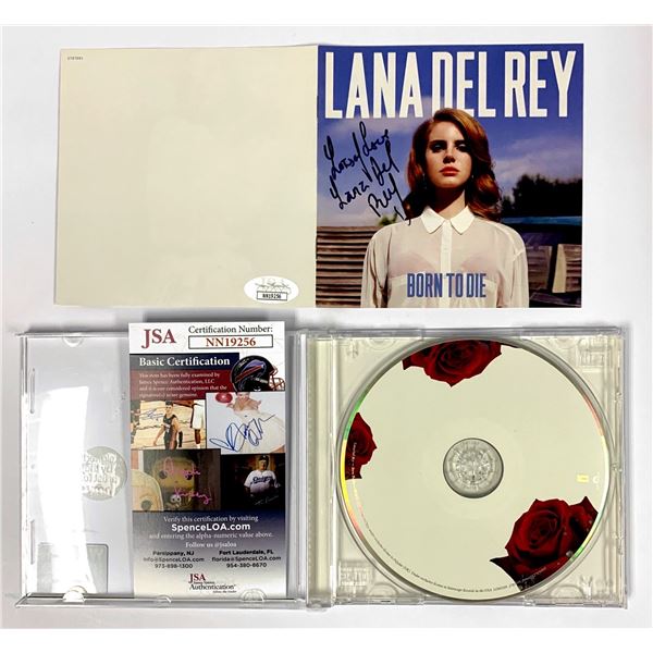 Autograph Lana Del Rey JSA CD Album