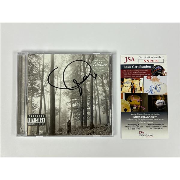Autograph Taylor Swift JSA CD Album