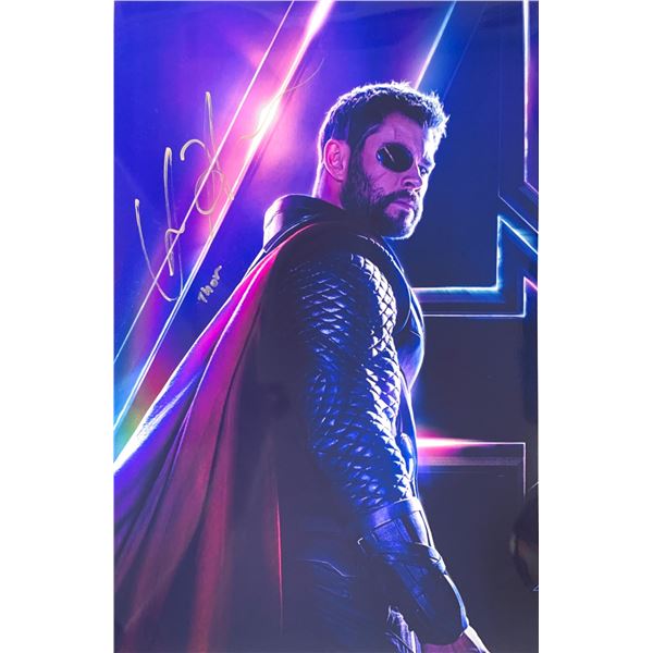 Autograph Avengers Poster