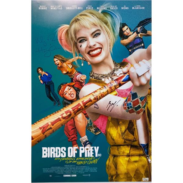 Autograph Birds of Prey Margot Robbie Poster