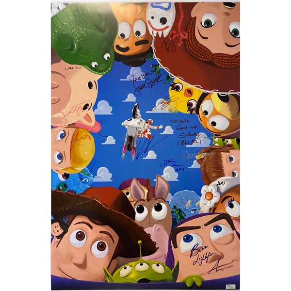 Autograph Toy Story 4 Tom Hanks Poster