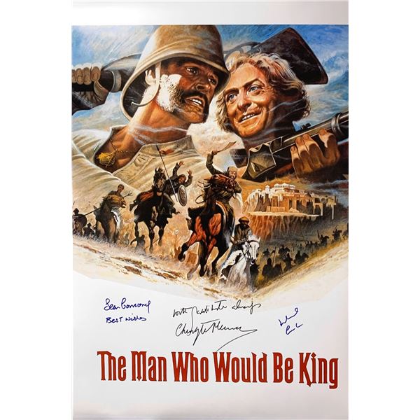 Autograph Man Who Would be King Poster