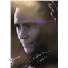 Image 1 : Autograph Avengers Endgame Tom Hiddleston Poster