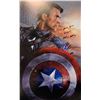 Image 1 : Autograph Avengers Chris Evans Poster