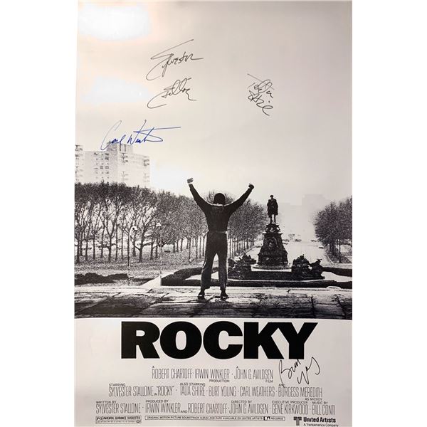 Autograph Rocky Poster