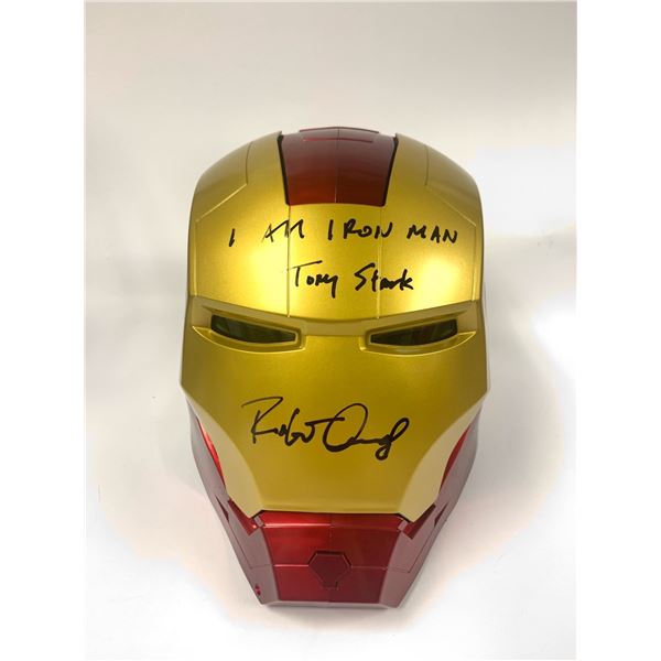 Autograph Signed Iron Man Helmet