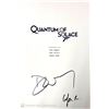Image 1 : Autograph Signed Script Cover James Bond Quantum of Solace