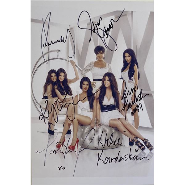 Autograph Signed  Kardashians Photo