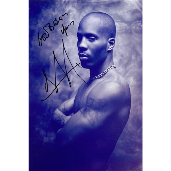 Autograph Signed  DMX Photo