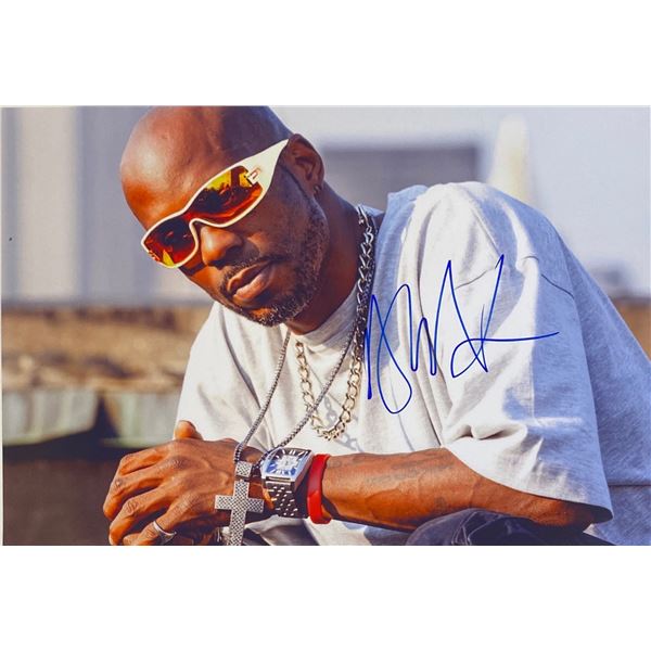 Autograph Signed  DMX Photo