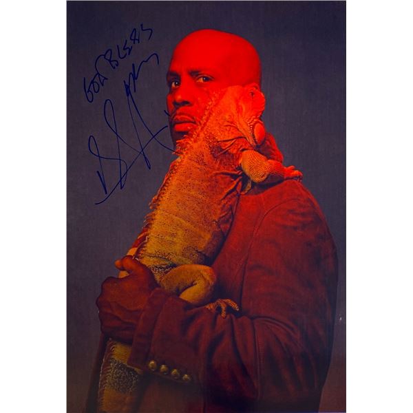 Autograph Signed  DMX Photo