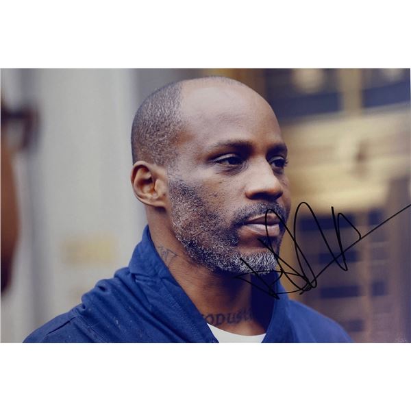 Autograph Signed  DMX Photo