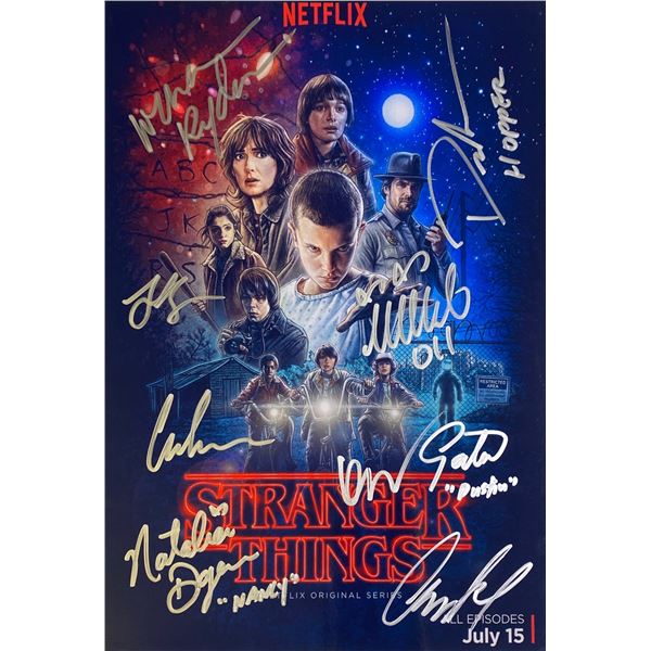 Autograph Signed  Stranger Things Photo