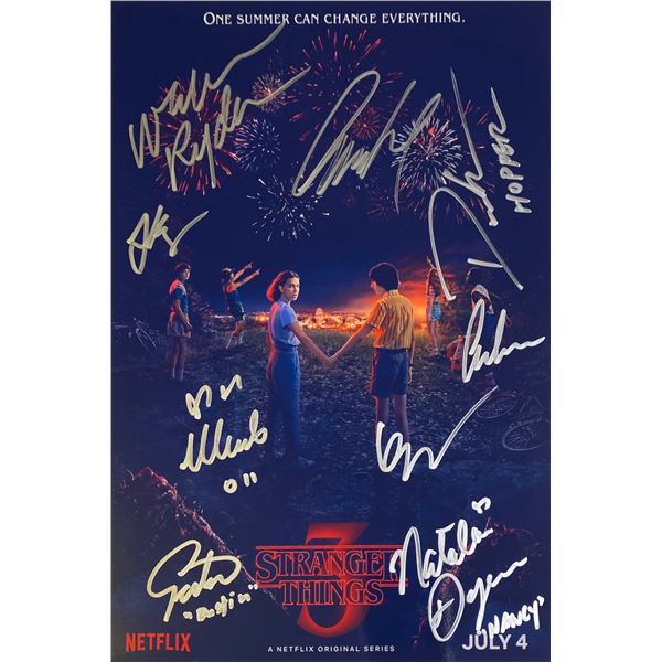 Autograph Signed  Stranger Things Photo