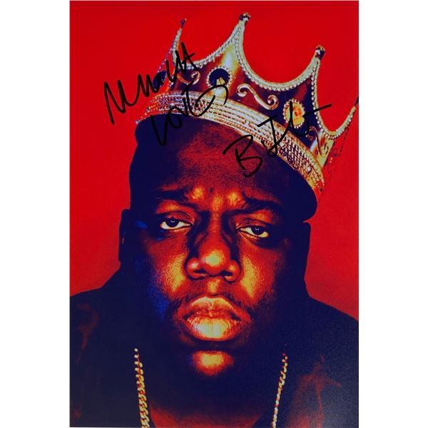 Autograph Signed  Notorious B.I.G. Photo