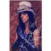 Image 1 : Autograph Signed  Alice Cooper Photo