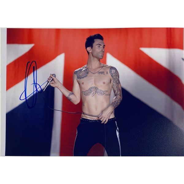 Autograph Signed  Adam Levine Photo
