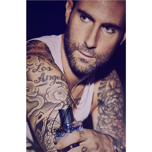 Autograph Signed  Adam Levine Photo