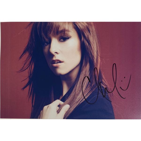 Autograph Signed  Christina Grimmie Photo