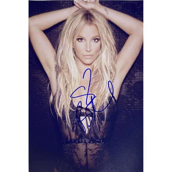 Autograph Signed  Britney Spears Photo