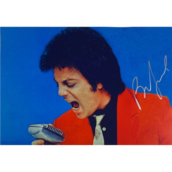 Autograph Signed  Billy Joel Photo